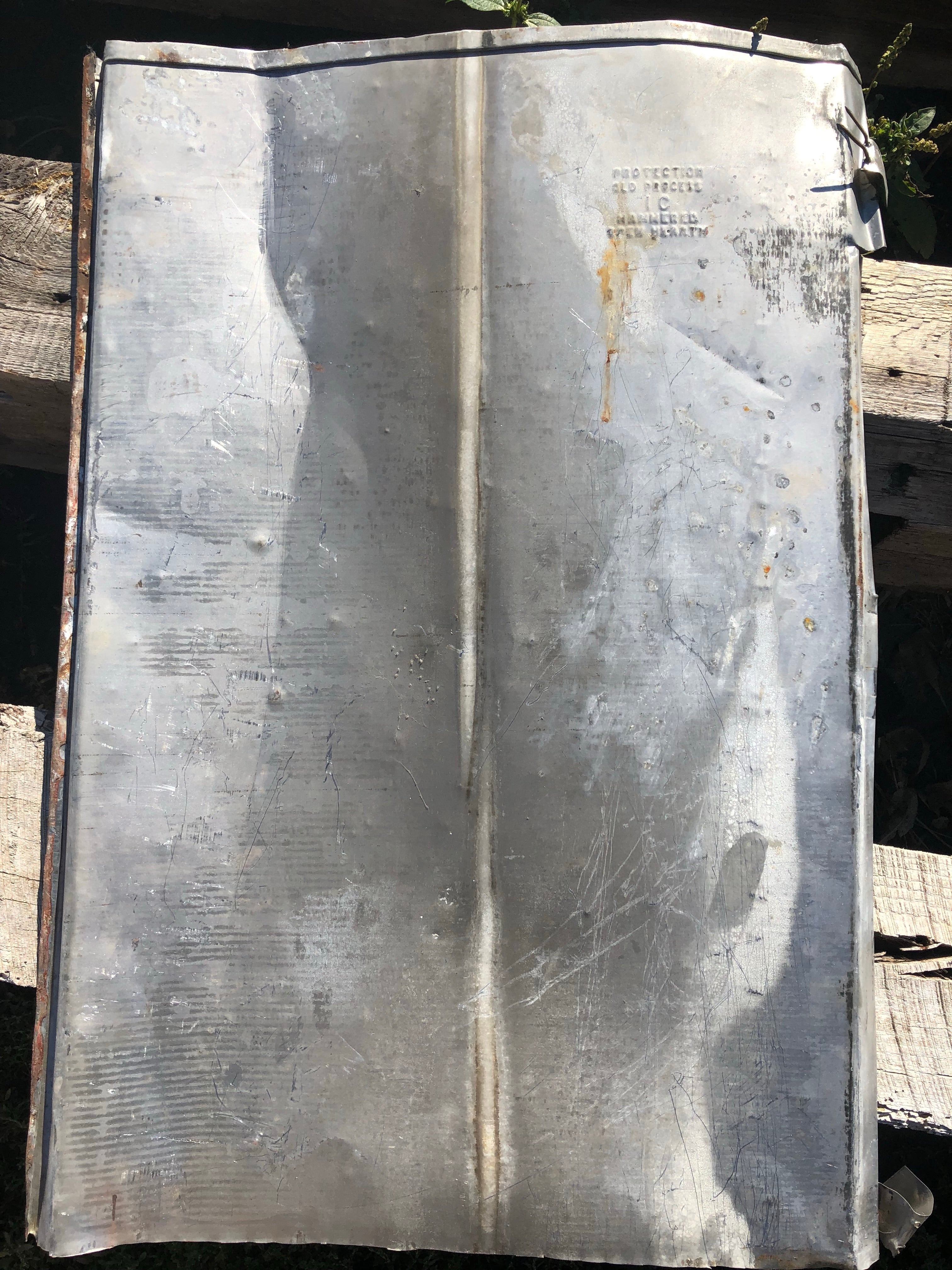 Early 1900’s roofing tin